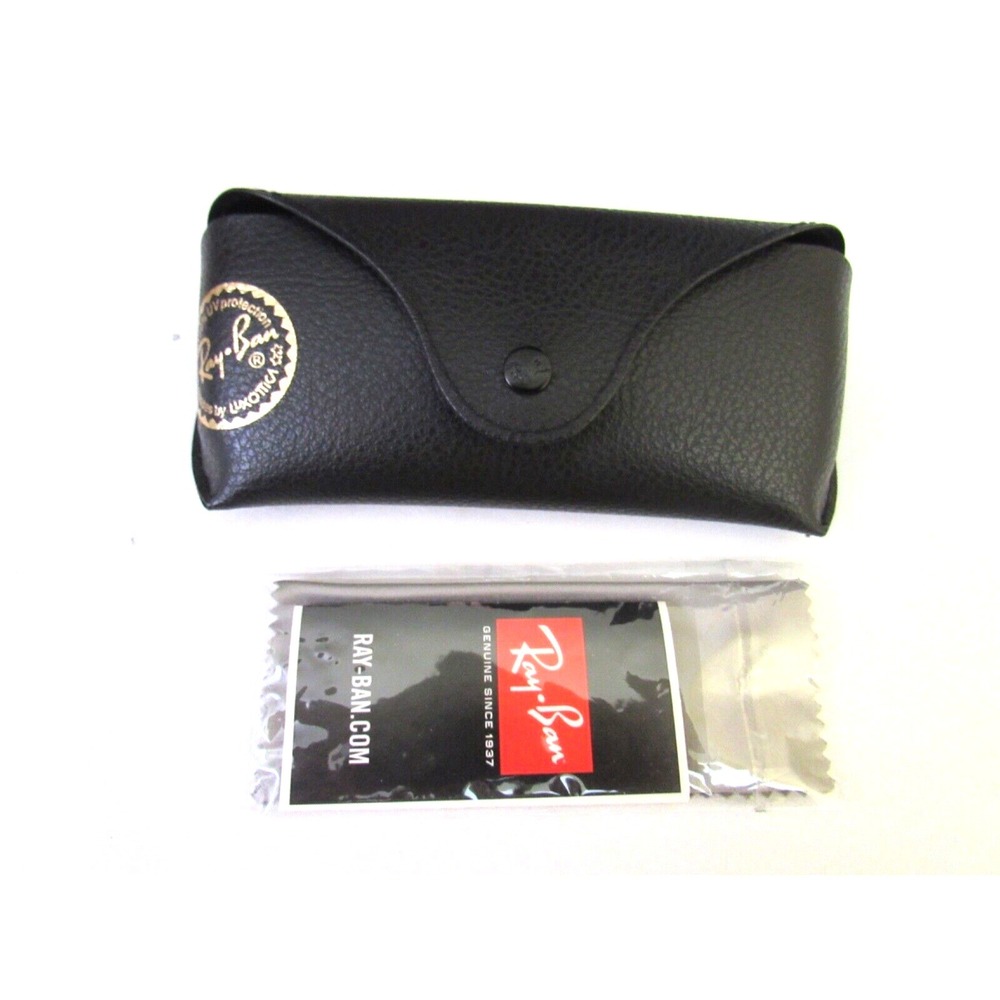 Ray Ban Universal Black Medium Soft Case for Sunglasses & Eyeglasses with‎ Cloth